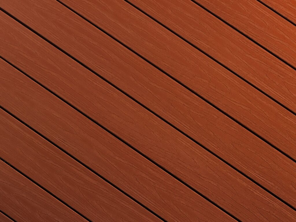 TruNorth_Solid_Composite_Decking_Red_Bordeaux - San Antonio Deck and Fence Works